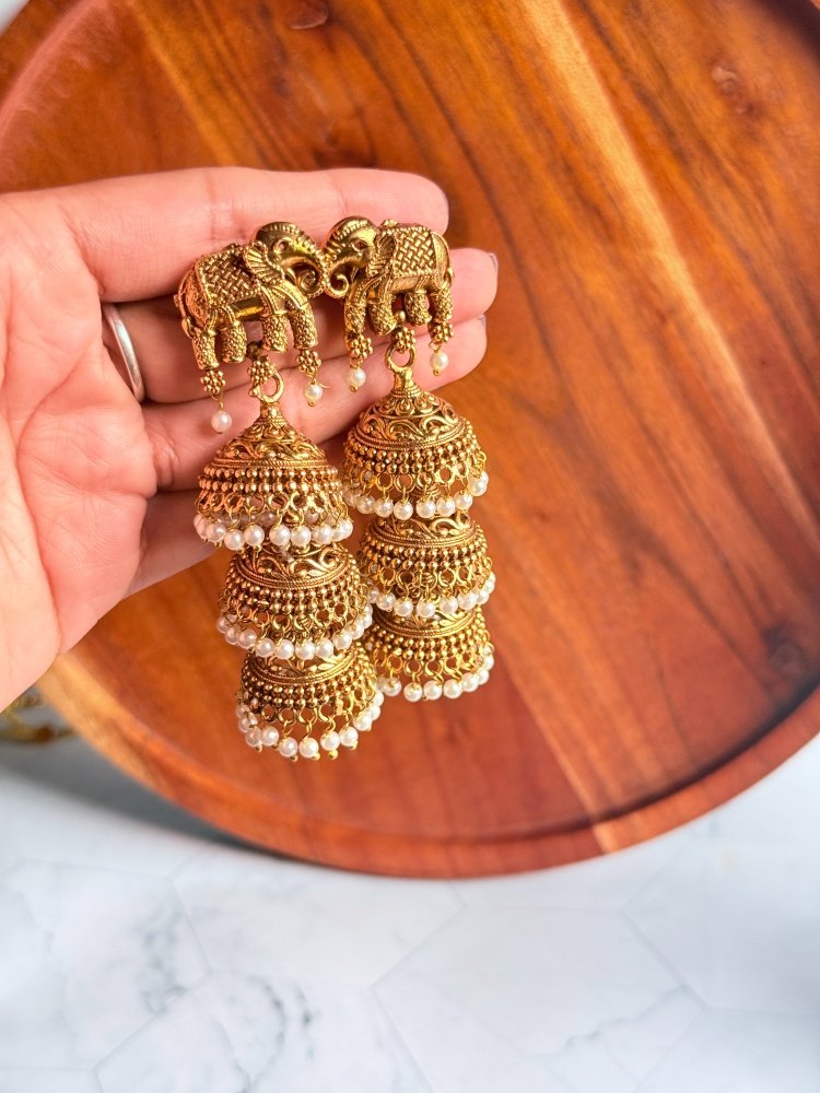 temple-jhumkas