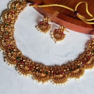 temple-lakshmi-necklace-set
