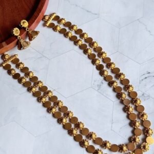 double-layered-necklace-set