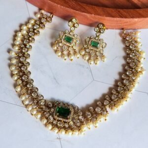 emerald-ad-pearl-necklace-set