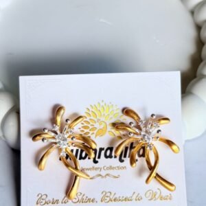 floral-western-stone-studs