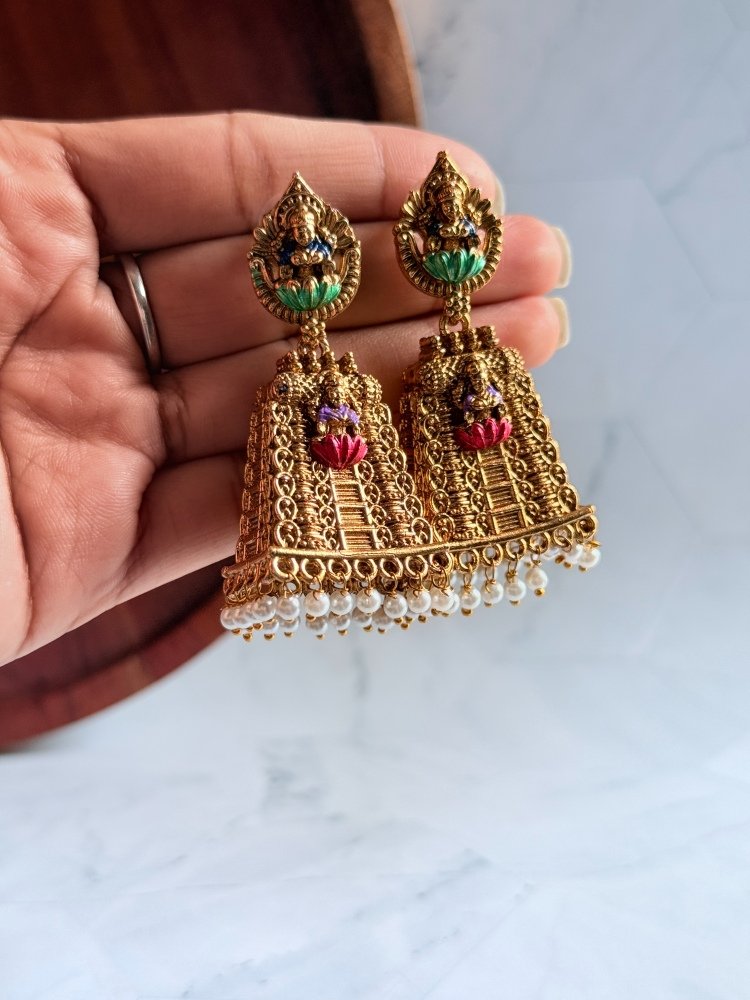 lakshmi-temple-jhumkas