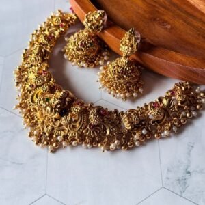 mahalakshmi-necklace-set
