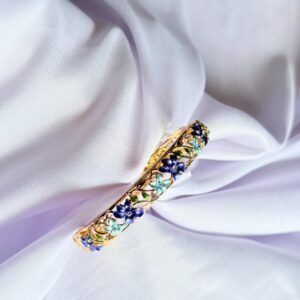 blue-floral-meena-bangle