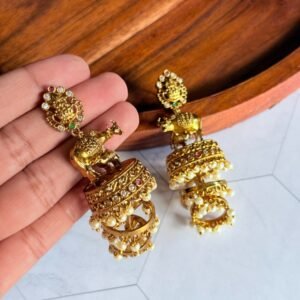 nandi design jhumka nandi-design-jhumka
