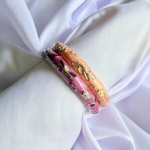 pastel-floral-enamel-handcuffs