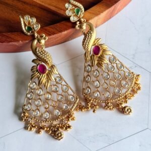 peacock-stone-drop-earrings