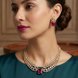 stylish red ad choker set stylish-red-ad-choker-set