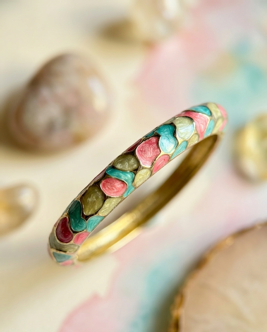 western-enamel-bangle