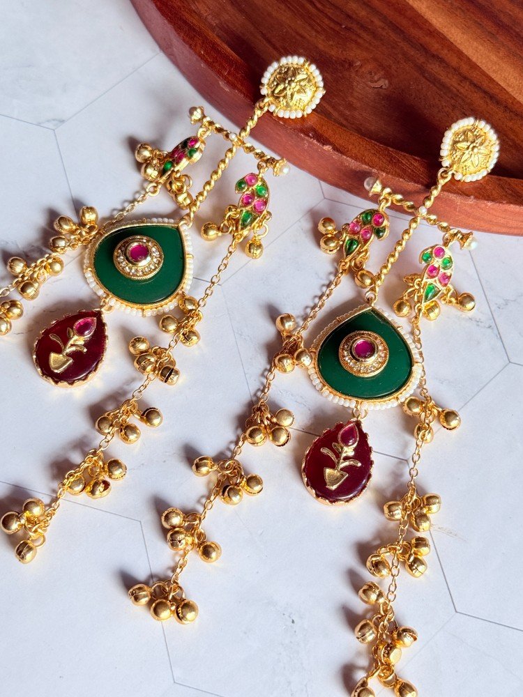 unique-kashmiri-ghungroo-earrings