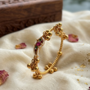 ghungroo bird brass bangle ghungroo-bird-brass-bangle