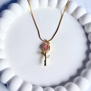 pink tulip necklace pink-tulip-necklace
