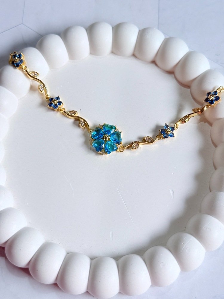 aqua-blue-stone-bracelet