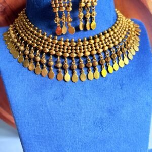 elakkathali-golden-choker-set