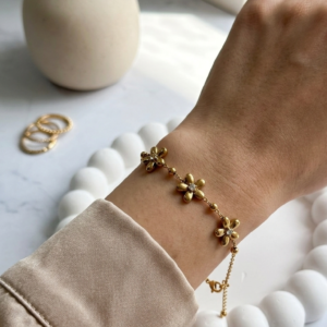 floral golden bracelet floral-golden-bracelet