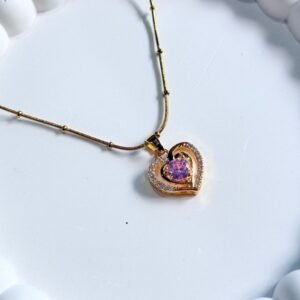 heart-stone-pendant-necklace