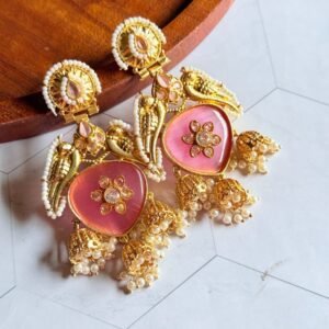 pink kashmiri jhumka pink-kashmiri-jhumka