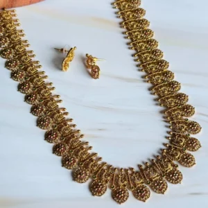 temple peacock long necklace temple-peacock-long-necklace