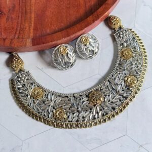 antique-gold-and-silver-tone-set